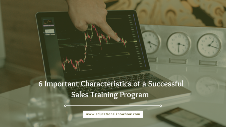 important-characteristics-of-a-successful-sales-training-program